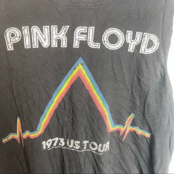 Pink Floyd Dark Gray Graphic Band Tank Top Size XS - Picture 3 of 11